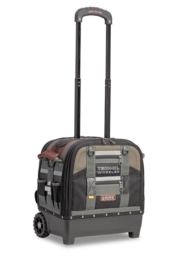 Veto Pro Pac TECH-XL WHEELER - Extra Large Wheeled Technician Tool Bag, V-SWAP rear bay