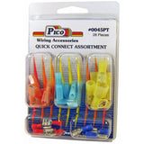 Pico 0045PT Assortment 22-16 AWG 16-14 AWG 12-10 AWG Quick Connects - Kit Clam