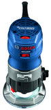 Bosch, GKF125CEN, Palm Router, 1.25 hp; 7 A, 16,000 to 35,000 RPM, Fixed Base