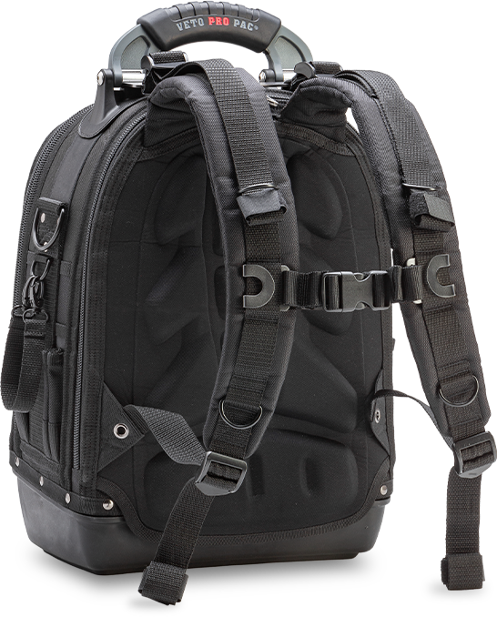 Veto Pro Pac TECH PAC BLACKOUT - Backpack Tool Bag, Waterproof polypropylene base