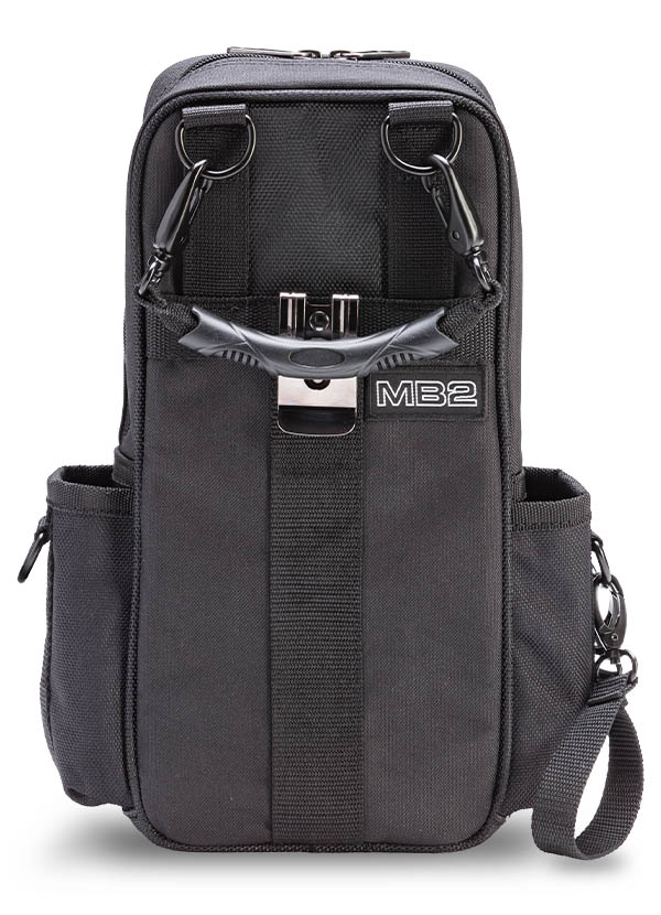 Veto Pro Pac MB2 BLACKOUT - Tall Meter Bag, All-black Blackout finish