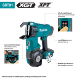 Makita GRT01D 40V max XGT Lithiumium Ion Brushless 16 Gauge Rebar Tying Tool Kit (2.5 Ah)