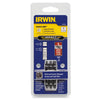 IRWIN, 1876224, Screw Extractor Set, 3-Piece, M2 High Speed Steel, 7 in Length, DoubleLok Technology