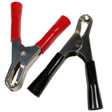 Pico 0840PT Red & Black Insulated 30 AMP Test Clips 3-1/4" Length  1 ea Red & Black/pk