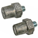 Pico 0893PT 3/8" Lead Charging Post Adapt Side Mount For Conventional Cables Pos-Neg 1set/pk