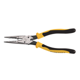 Klein Tools, J2068C, Pliers, 8-16 AWG Solid; 10-18 AWG Stranded, Induction Hardened Steel, 8-5/8 in