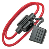 Pico 0959PT ATR/Micro2 Fuse Holder With Dust Cap 16ga Red Wire 10 AMP (No Fuse)  1/pk