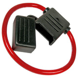 Pico 0969PT Maxi Fuse Holder  12" 8ga Red Wire  60 AMP  (No Fuse)  1/pk