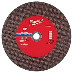 Milwaukee 49-94-0053 12" x 1/8" x 1" Metal Cut Off Wheel -Type 1