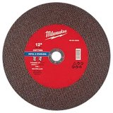 Milwaukee 49-94-0053 12" x 1/8" x 1" Metal Cut Off Wheel -Type 1