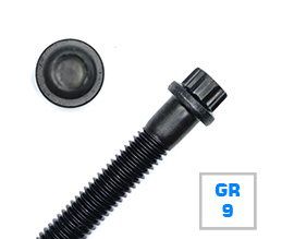 3/8"-16 x 1" Grade 9 Alloy Flange 12-Point Bolt