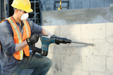 Bosch, RH540M, Combination Hammer, 1-9/16 in Chisel Size; 6.1 ft-lbs Impact Energy; 1,200-2,900 BPM; 12 A