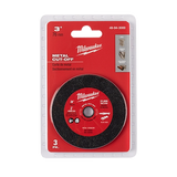 Milwaukee 49-94-3000 3" Metal Cut Off Wheel 3PK