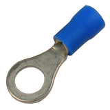 Pico 1806KT 16-14 AWG Flared Vinyl Insulated Tin-Plated Copper Butted Seam 1/4" Ring 14/pk