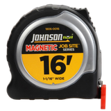 Johnson Level Tools 1806-0016 16' X 1-1/16" Job Site™ Magnetic Power Tape