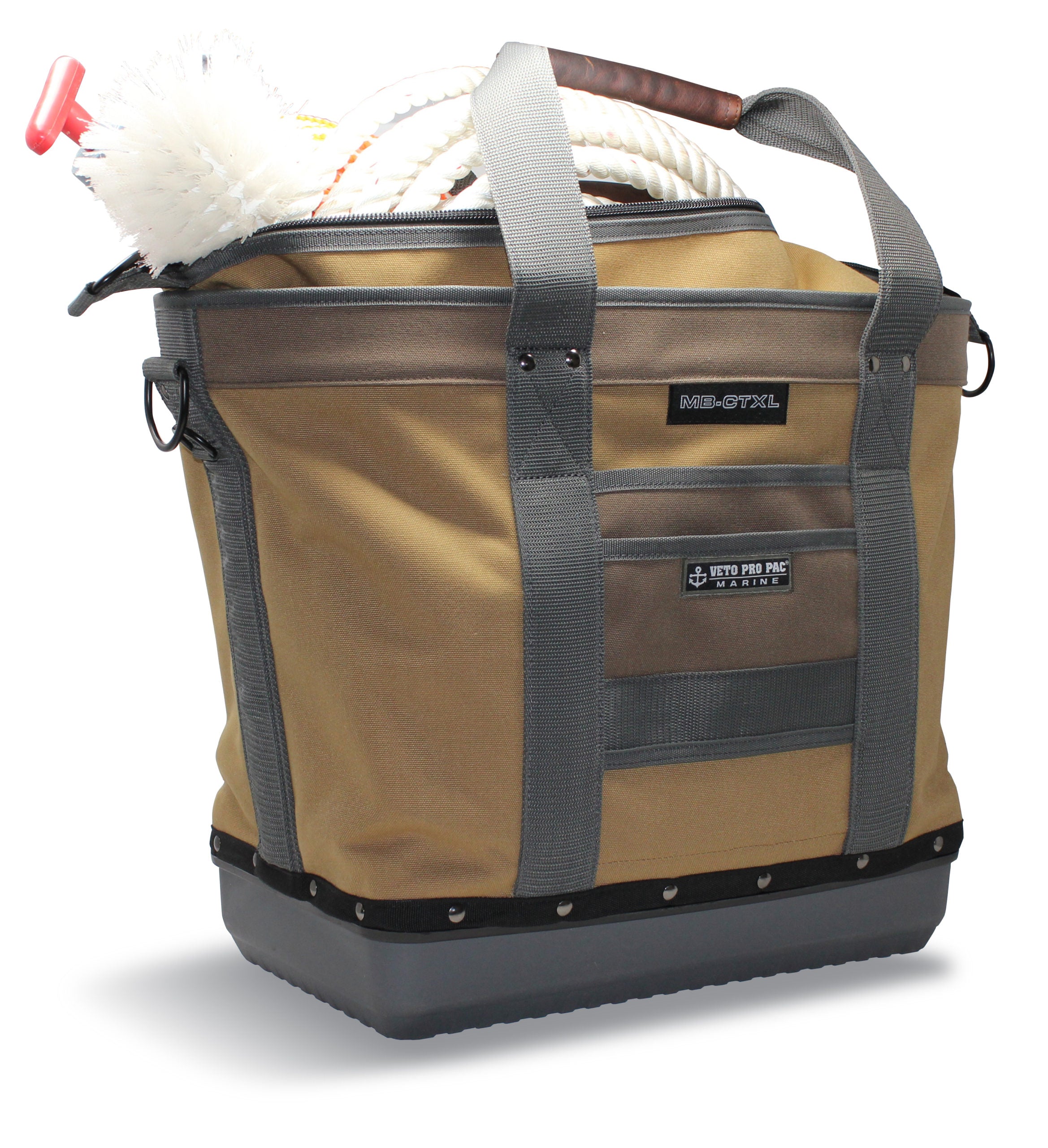 Veto Pro Pac MB-CT-XL - Rubber Base Closed Tote Bag