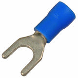 Pico 1825KT 16-14 AWG Flared Vinyl Insulated Tin-Plated Copper Butted Seam #10 Spade 18/pk