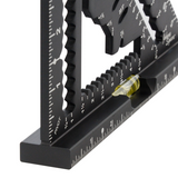 Johnson Level and Tool 7-1/4" Johnny Square MACH-1 Smart Mark Rafter Square with Level Vial