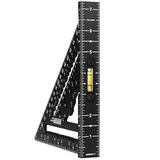 Johnson Level and Tool 7-1/4" Johnny Square MACH-1 Smart Mark Rafter Square with Level Vial