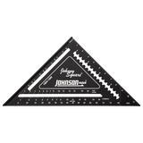 Johnson Level 1904-1200 Johnny Square Easy-Read Aluminum Rafter Square, 12"