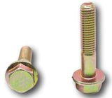3/4"-10 x 3" Grade 8 Flange Frame Bolt Yellow Zinc Plated