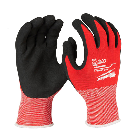 Milwaukee Cut Level 1 Nitrile Dipped Gloves