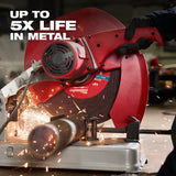 Milwaukee 49-94-0107 4-1/2" x .045" x 7/8" Performance+ Metal Cut Off Wheel - Type 27