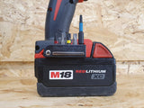 StealthMounts Magnetic Bit Holder for Milwaukee M18 Tools  - Black
