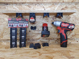 StealthMounts Milwaukee M12 Battery Mounts - Black