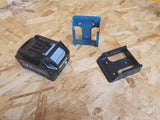 StealthMounts Makita 40v XGT Battery Mounts - Blue