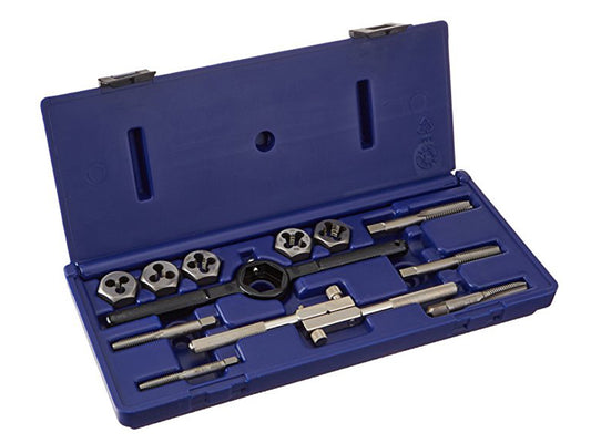 IRWIN, 24612, Tap and Die Set, 12-pc, Fractional, 1/4 in - 1/2 in, SAE