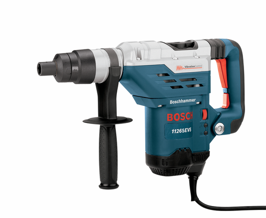 Bosch, 11265EVS, Rotary Hammer, 13 A; 120 V, 6.5 ft-lbs Impact Energy, 1-5/8 in Maximum Cutting Capacity, Keyless Chuck