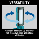 Makita DML816  18V LXT Lithium‐Ion Cordless 18 L.E.D. Flashlight, Flashlight Only