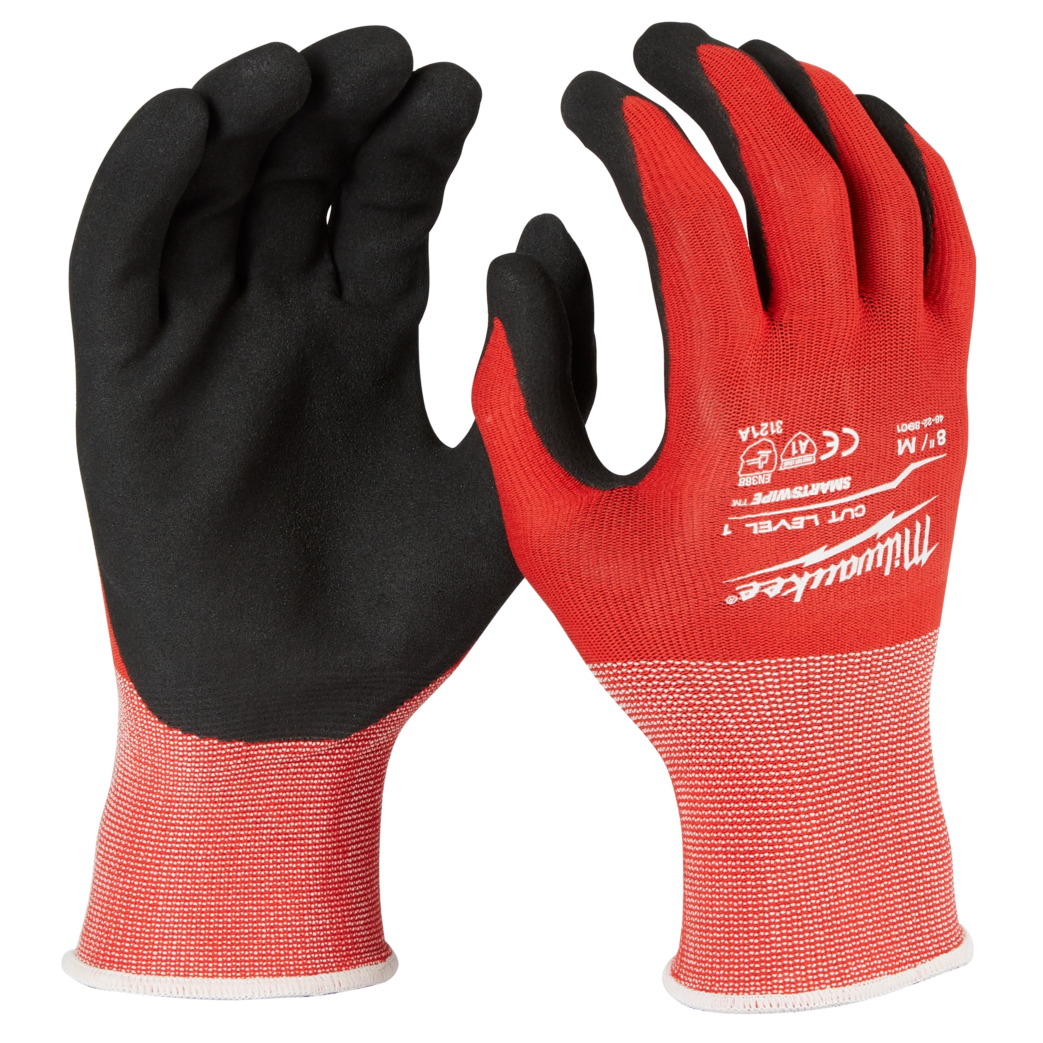 Milwaukee Cut Level 1 Nitrile Dipped Gloves