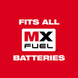Milwaukee MXF372-2XCB MX FUEL Backpack High Cycle Concrete Vibrator Kit w/ 7' Whip / 1.75" Head