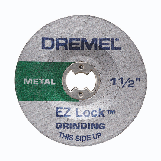 Bosch, EZ541GR, Edge Grinding Wheel, 1-1/2 in, Aluminum Oxide, Quick Change System, 30000 RPM, 2 Pack