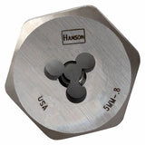 IRWIN, 9722ZR, Metric Die, 5 mm; 0.80, High-Carbon Steel, 1.600 in Width