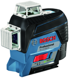 Bosch, GLL3-330CG, Leveling Laser, 330 ft diameter, ±0.25 in per 100 ft, 3 planes, Bluetooth connectivity, IP54