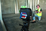 Bosch, GLL3-330CG, Leveling Laser, 330 ft diameter, ±0.25 in per 100 ft, 3 planes, Bluetooth connectivity, IP54