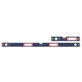 Stabila 37250 PATRIOT SERIES 48"/16" Type 196 Level Set