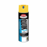 Krylon Quik-Mark A03801004 APWA Utility Yellow Water-Based Inverted Marking Paint