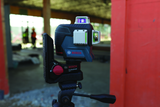 Bosch, GLL3-330CG, Leveling Laser, 330 ft diameter, ±0.25 in per 100 ft, 3 planes, Bluetooth connectivity, IP54