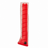 Martinez Tools - M1/M4 Curved Grip – Clear Overlay/Red Cap - 4180-CRD