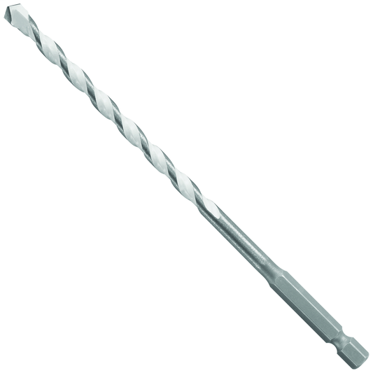 Bosch, MP06, Carbide Hammer Drill Bit, 1/4 in; 6 in, Hex Shank, Impact Rated
