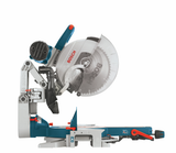 Bosch, GCM12SD, Miter Saw, 12 in; 15 A, 3 hp, 3,800 RPM, 52° left/60° right miter capacity, 47° left/right bevel capacity