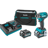 Makita GDT02D 40V max XGT® Brushless Cordless 4‑Speed Impact Driver Kit (2.5Ah)