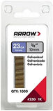 Arrow Fastener 23G10-1K 1000 Pack. .38 in. Pin Nail