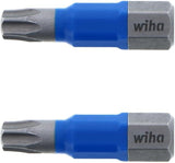 Wiha 70020 TerminatorBlue Impact Bit Torx T25 - 1 Inch - 2 Pack
