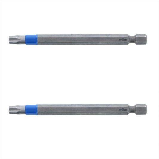 Wiha 70319 TerminatorBlue Impact Bit Torx T20 - 3.5 Inch - 2 Pack