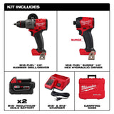 Milwaukee 3799-22 M18 FUEL 2-Tool Combo Kit